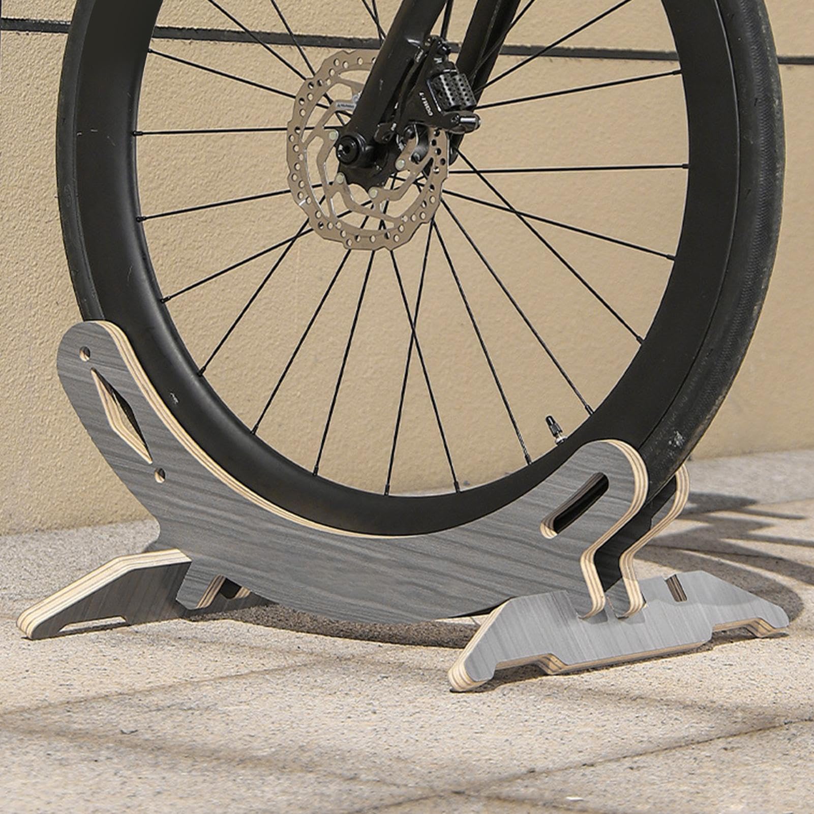 Supporto per mountain bike – Supporto portatile regolabile | Supporto per bici da strada, per mountain bike, biciclette, piloti, pavimento interno, appartamento, garage, cortile, balcone