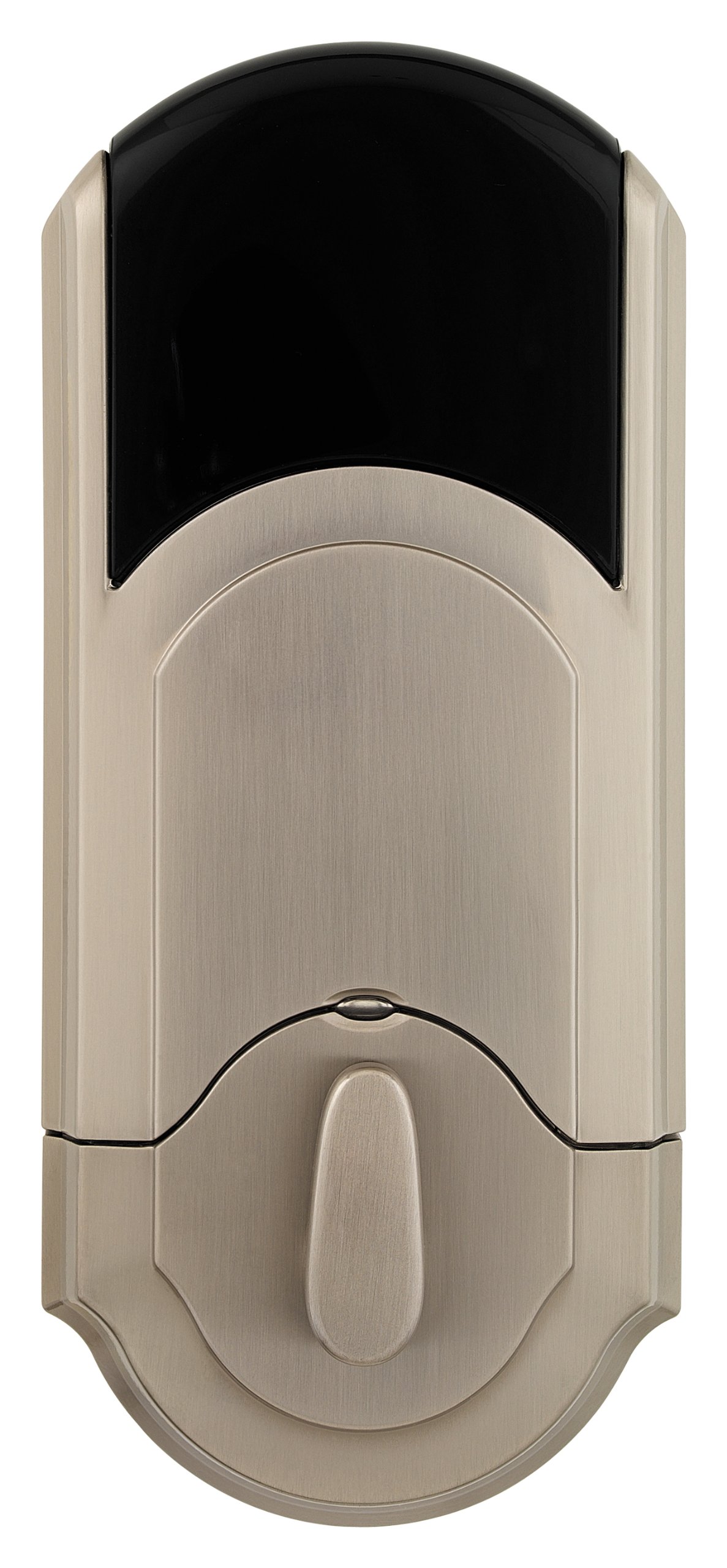 Kwikset 910 Door Lock for U.S, 910TRL ZW 15 SMT (Satin Nickle), by