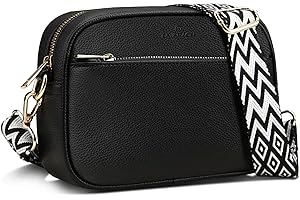 Women's Black Crossbody Purse: Timeless Elegance and Secure Convenience