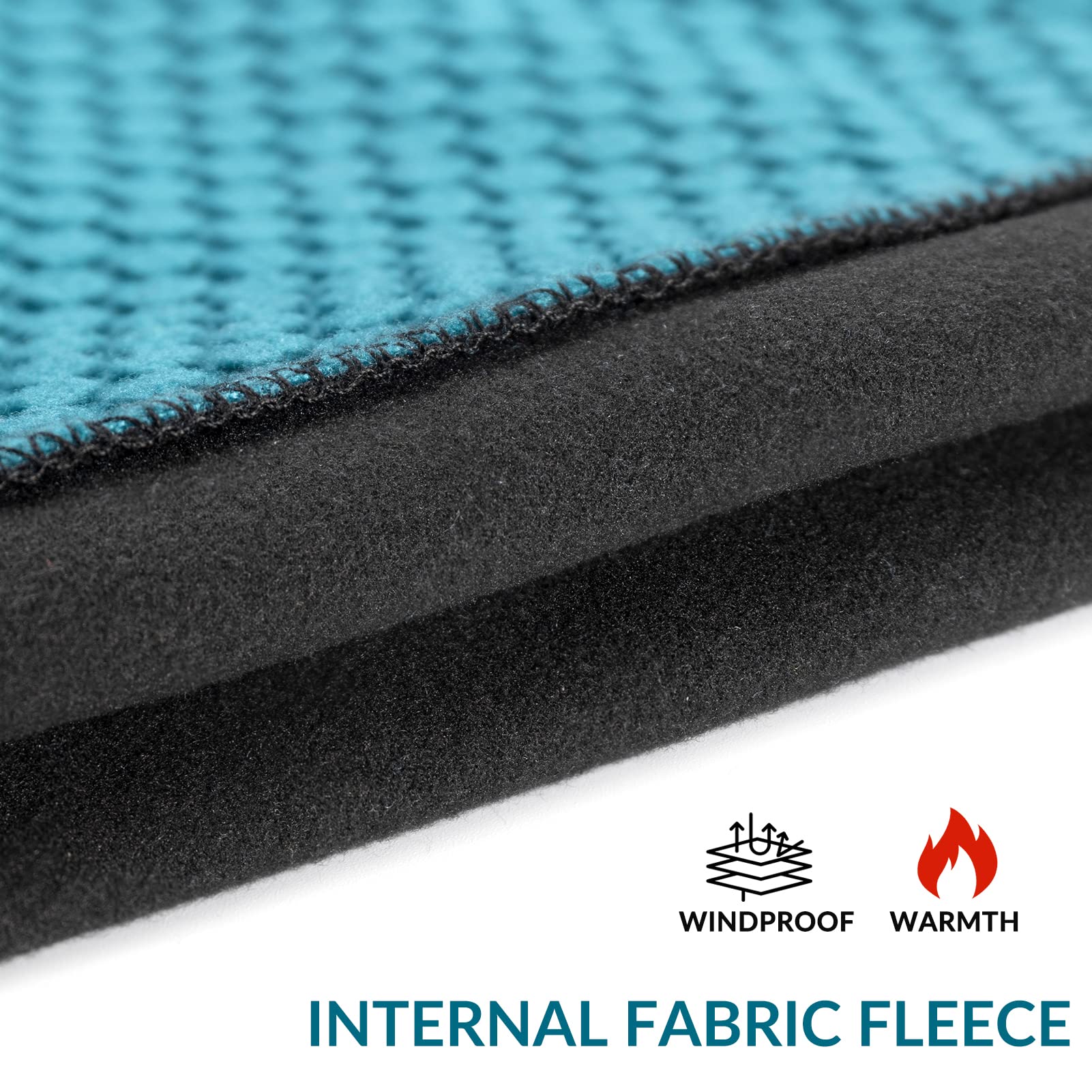 ROCKBROS Pantaloni Lunghi per MTB Bici Invernali, Pantaloni Sportivi Antivento Uomo Donna, per Sport Ciclismo Tuta Running Escursionismo, Caldo con Pile Termico