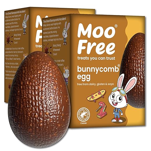 Moo Free Bunnycomb Easter Egg