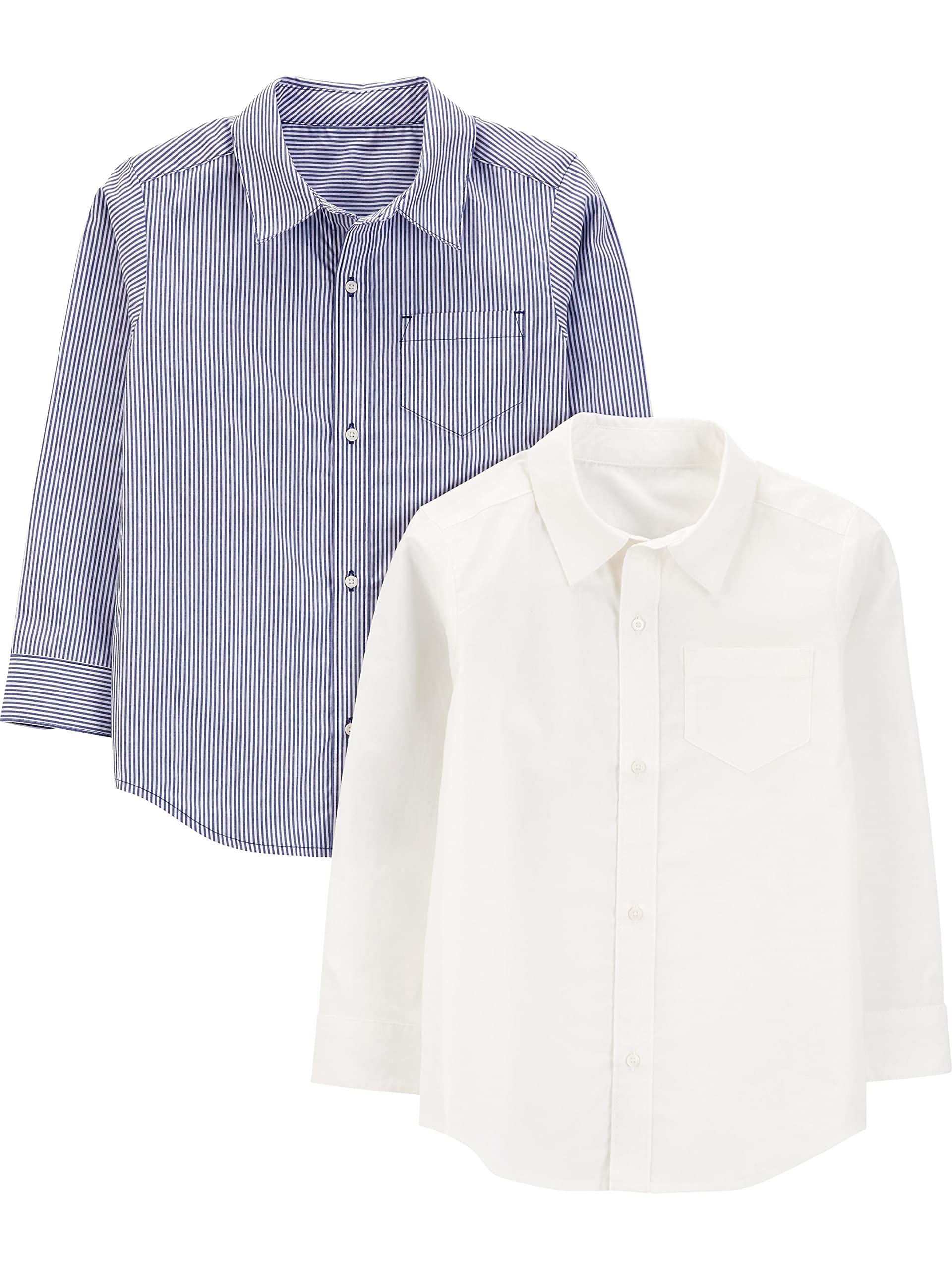 Simple Joys by Carter's Camisa Abotonada (Pack de 2) para Niños