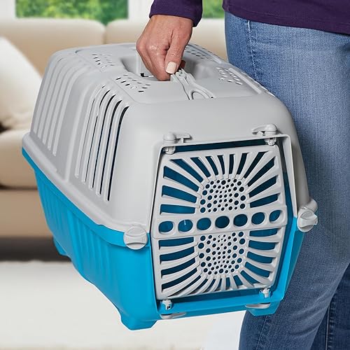 Miniatura 5 de MidWest Homes for Pets Spree - Transportador de mascotas de viaje  Perrera rígida ideal para razas de perros de juguete, gatos pequeños y animales
