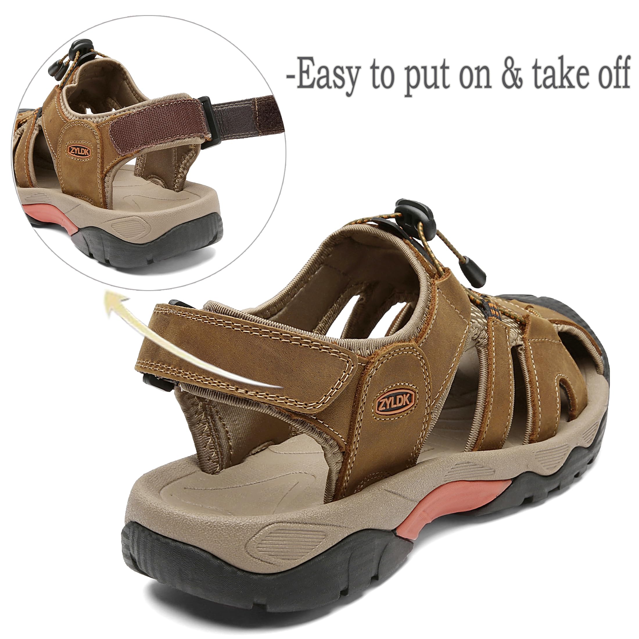 Hombre Sandalias de Verano Playa de Senderismo para Hombres Exterior Deportivas Zapatos Trekking Casual Zapatos de Montaña