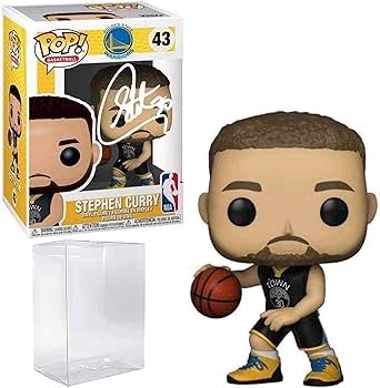 Stephen Curry #43 Facsimile Signed Reprint Laser Autographed Funko
