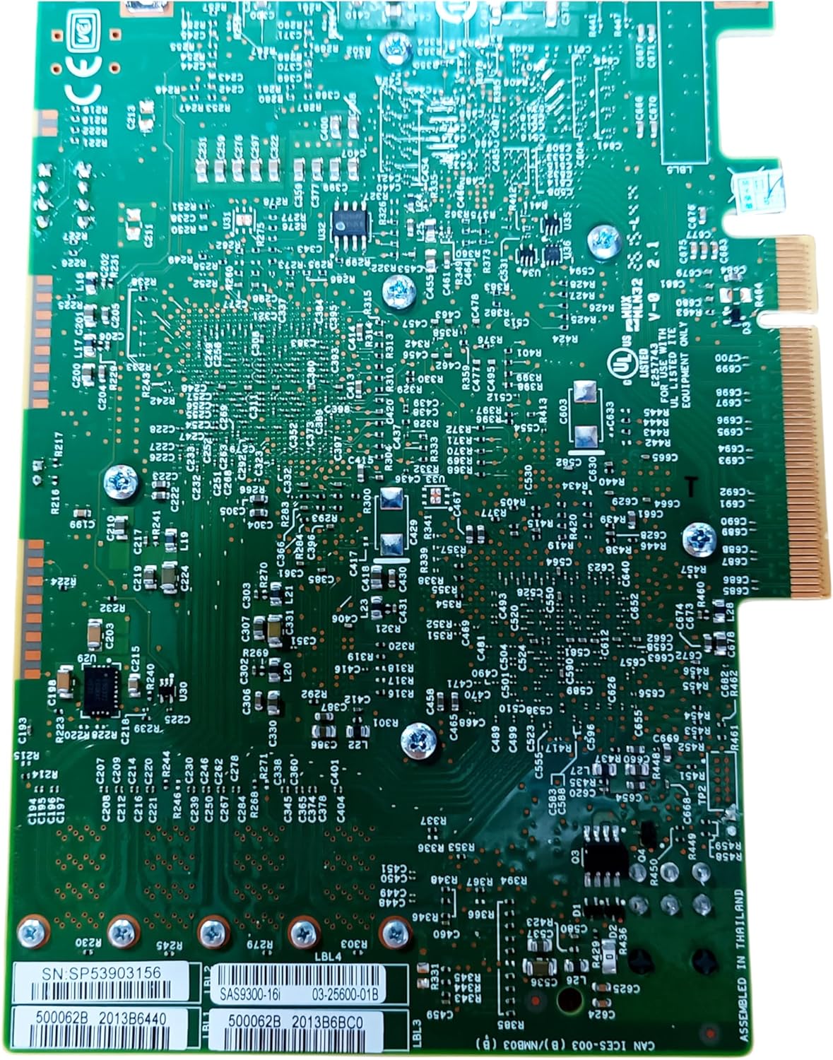 SAS9300-16i 9300-16i 16-Port 12Gb/s SAS-3 SAS/SATA PCIe HBA IT Model ZFS TrueNAS UnRAID Controller Card