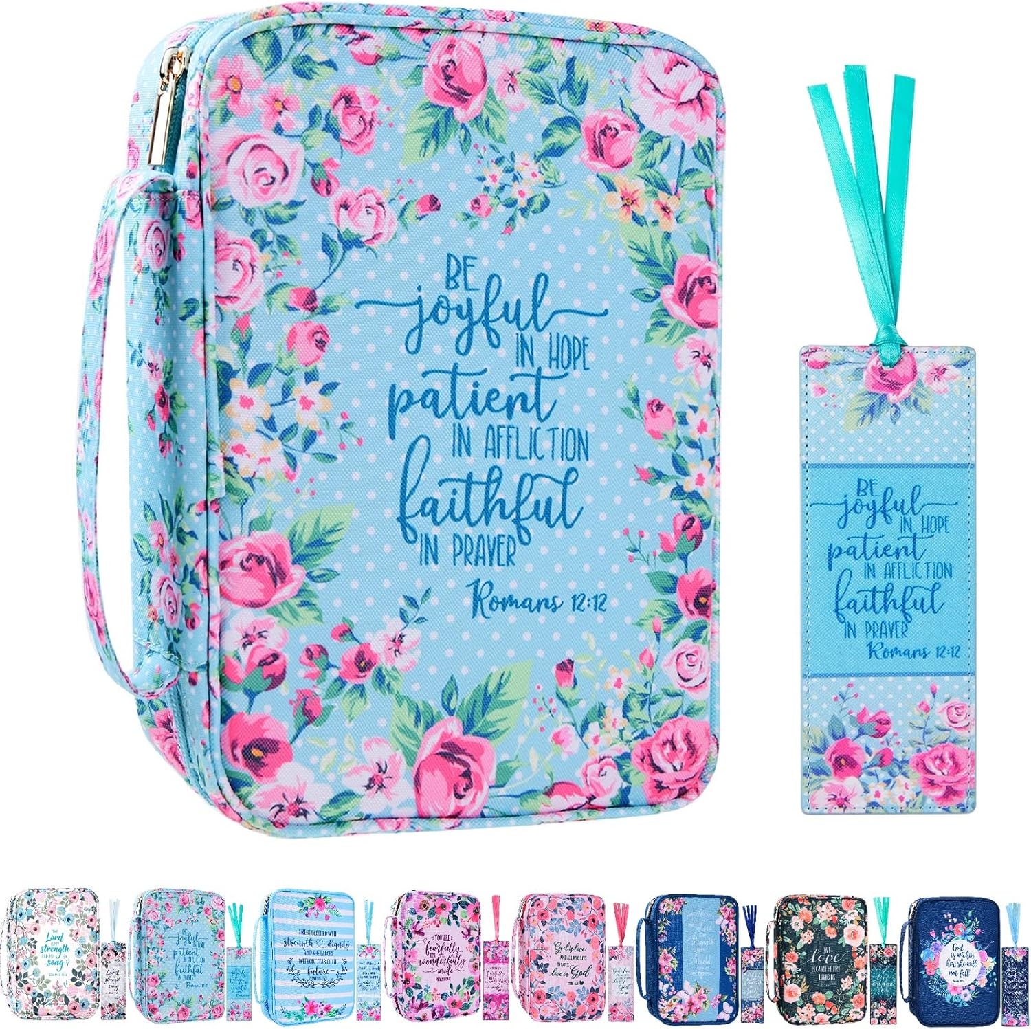 Bible Covers Case for Women Medium Large Bible Carrying