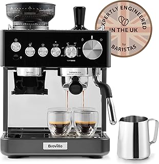 Breville Barista Sense Espresso Machine | Bean to Cup Coffee Maker with Integrated Coffee Grinder & Milk Frother | TempSen…