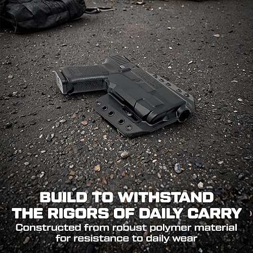 Miniatura 4 de Funda para Glock™ 42 - Funda OWB para transporte oculto - Fuera de la cintura - Comodidad y ocultación - EDC - Funda para pistola - Funda para