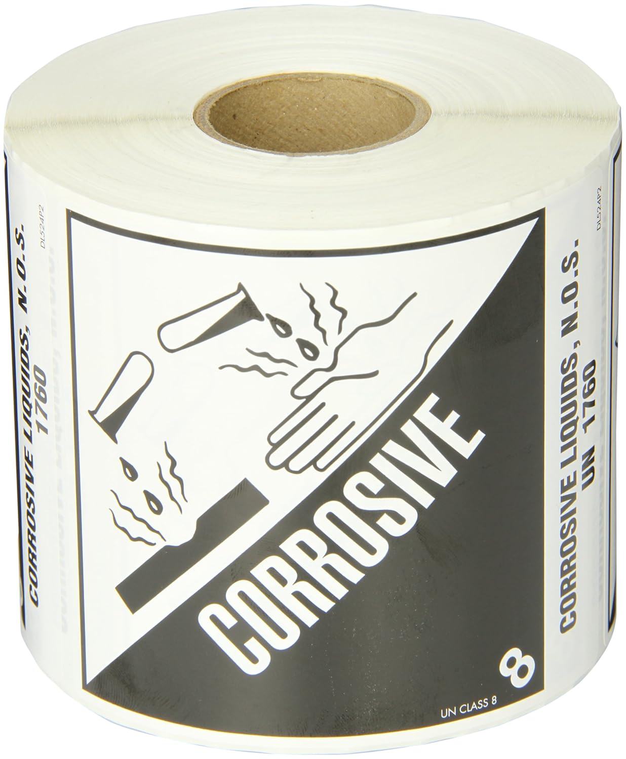 Amazon Tape Logic 4 X 4 3 4 Corrosive Liquids N O S Labels