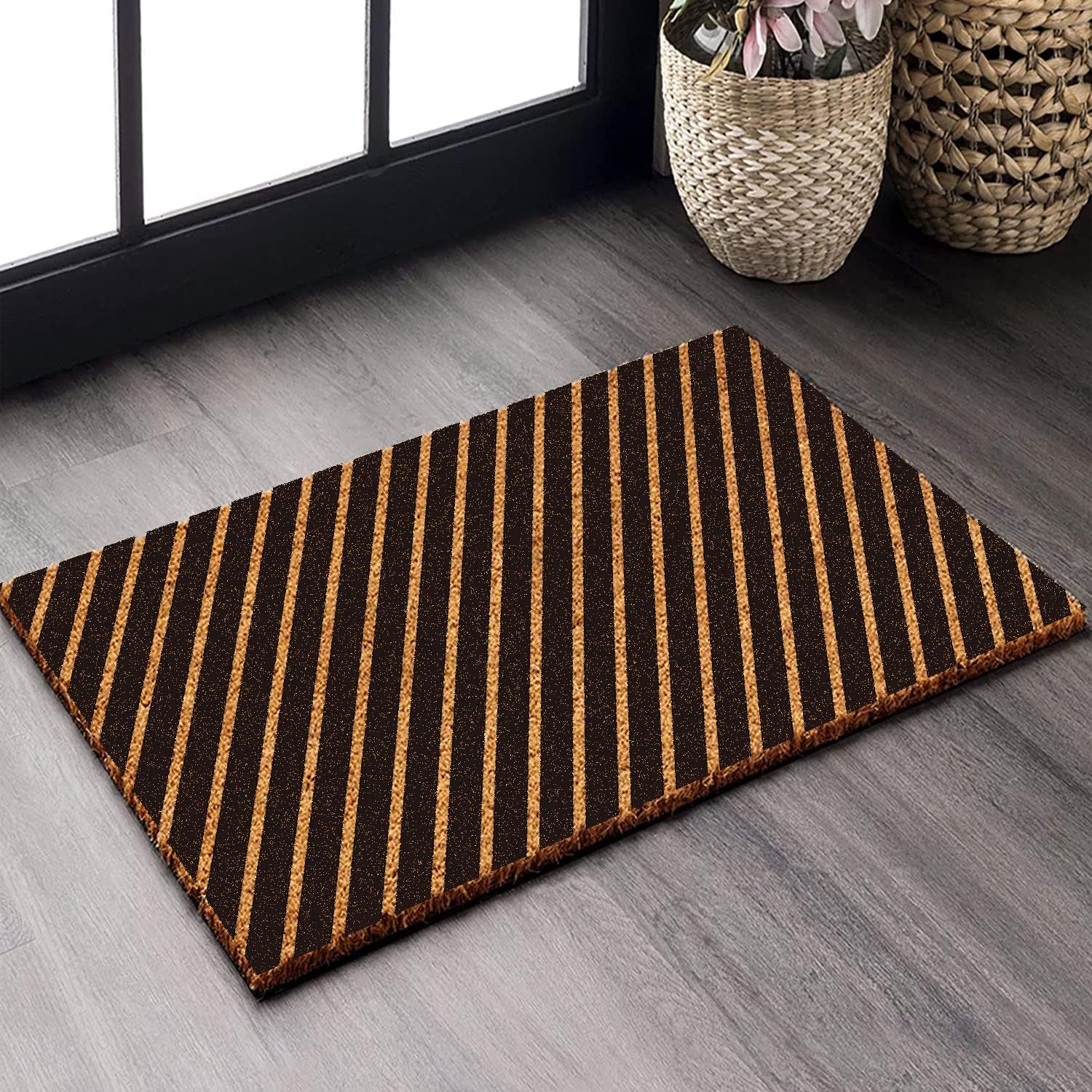 Decovetro Paspas Çizgi Desenli Kapı Önü Paspası TYC00235511072