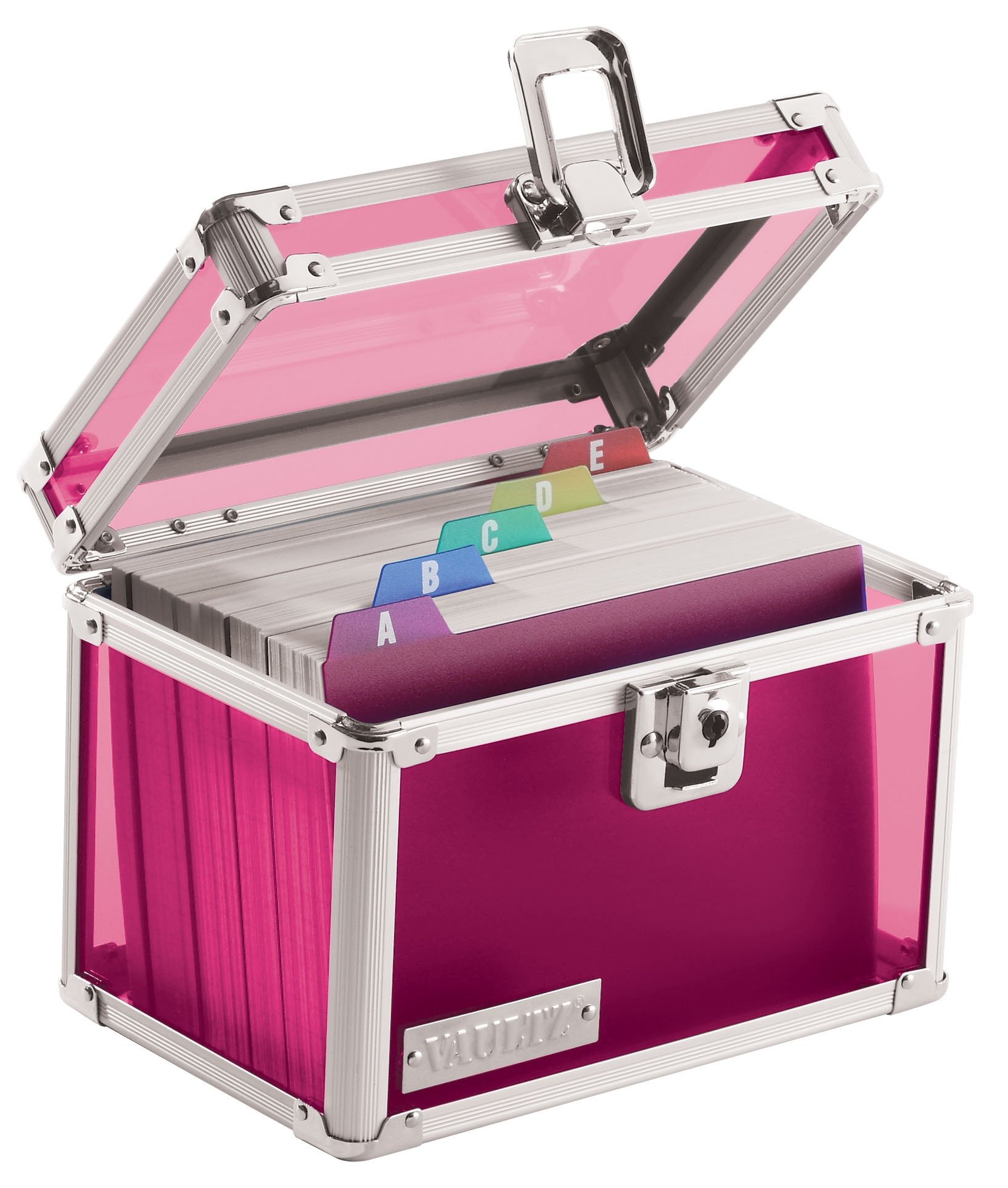 Amazon.com : Vaultz Lockable Index Card Holder - Flash Card
