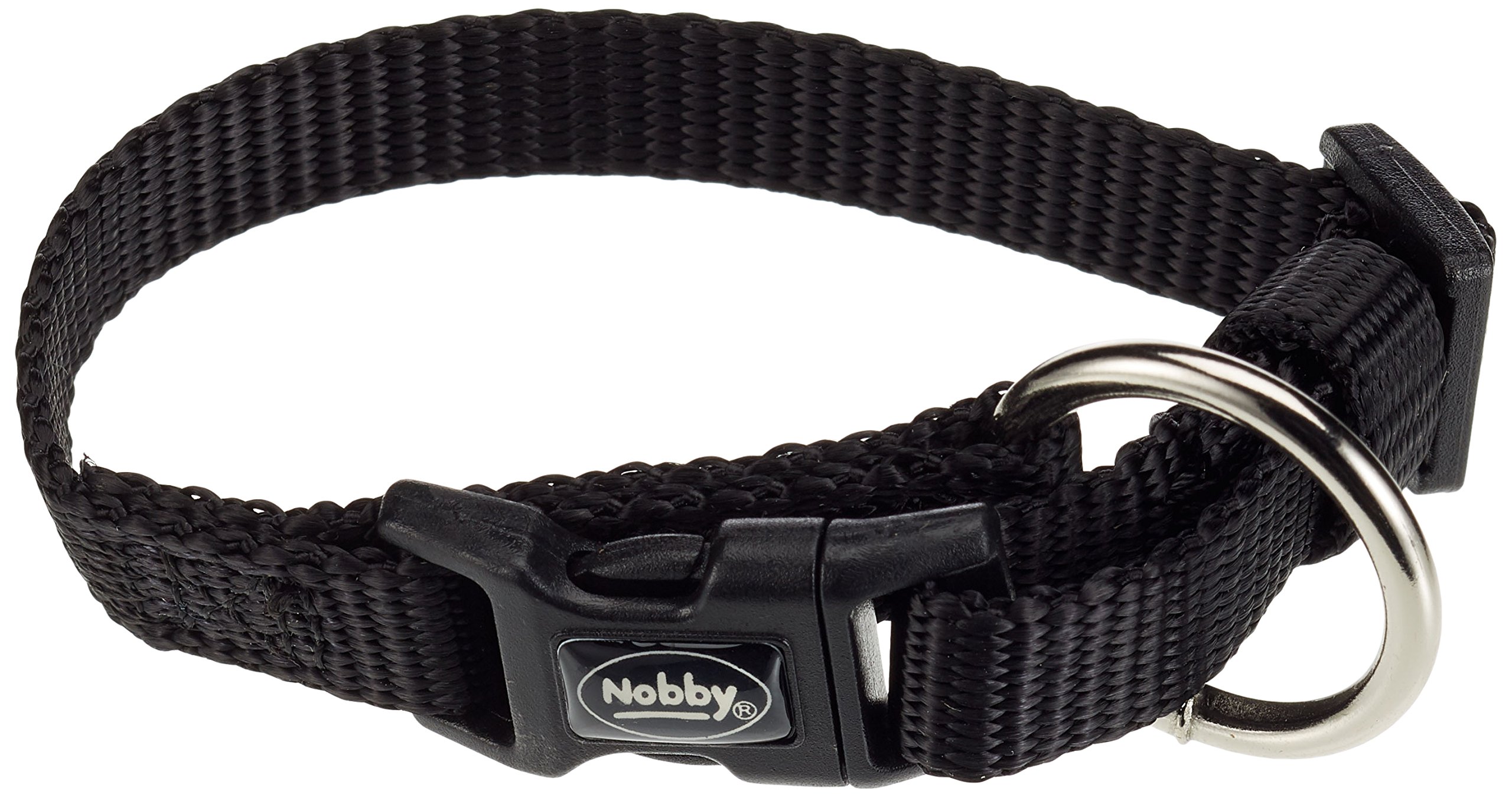 Nobby Collar "Classic" Black Length: 13-20 cm Width: 10 mm