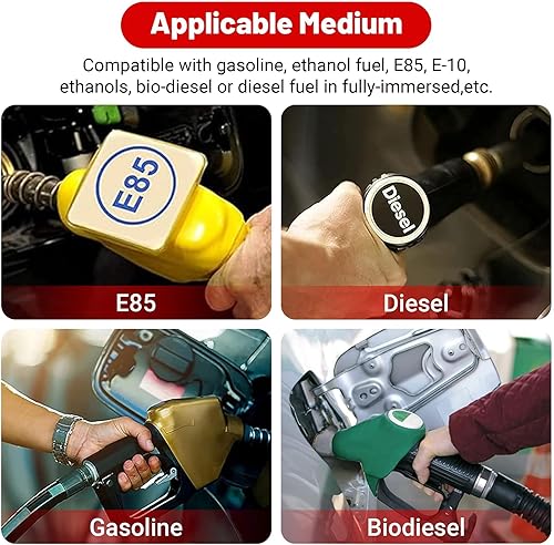 Miniatura 20 de EVIL ENERGY Manguera sumergible E85 de combustible de 5/16" en línea SAE 30R10 del tanque para los sistemas de combustible automotrices 1FT 300PSI