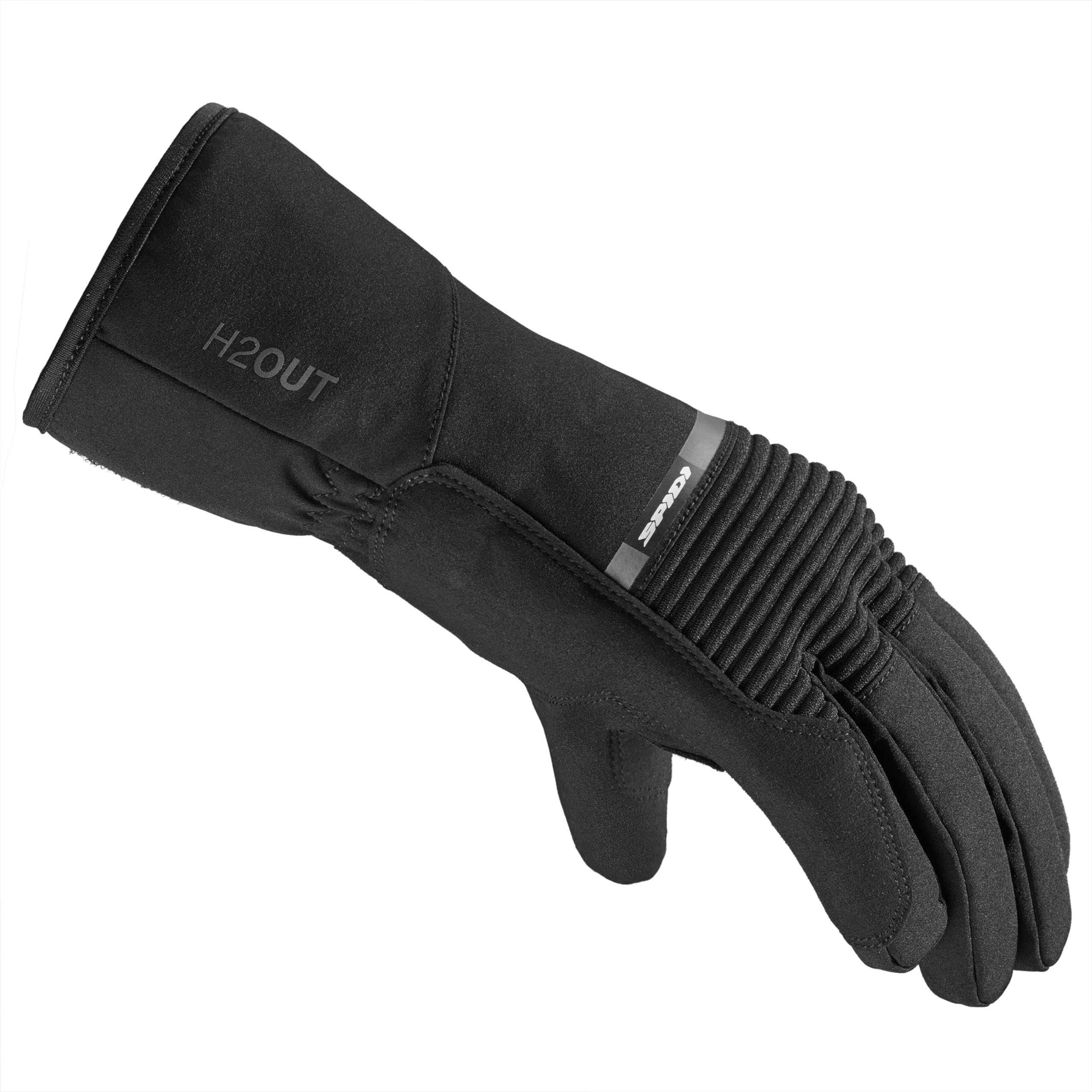 SPIDI, Underground - Guante de Moto de Invierno, Color Negro, Guante de Hombre Ideal para la Ciudad, para Moto y Scooter, térmico e Impermeable, Compatible con Pantalla táctil