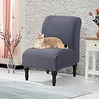 Vista 9 de JIAN YA NA Funda para Silla de Acento sin Brazos, Funda Elástica para Silla sin Brazos de Spandex, Fundas para Sillas sin Brazos, Funda para Silla