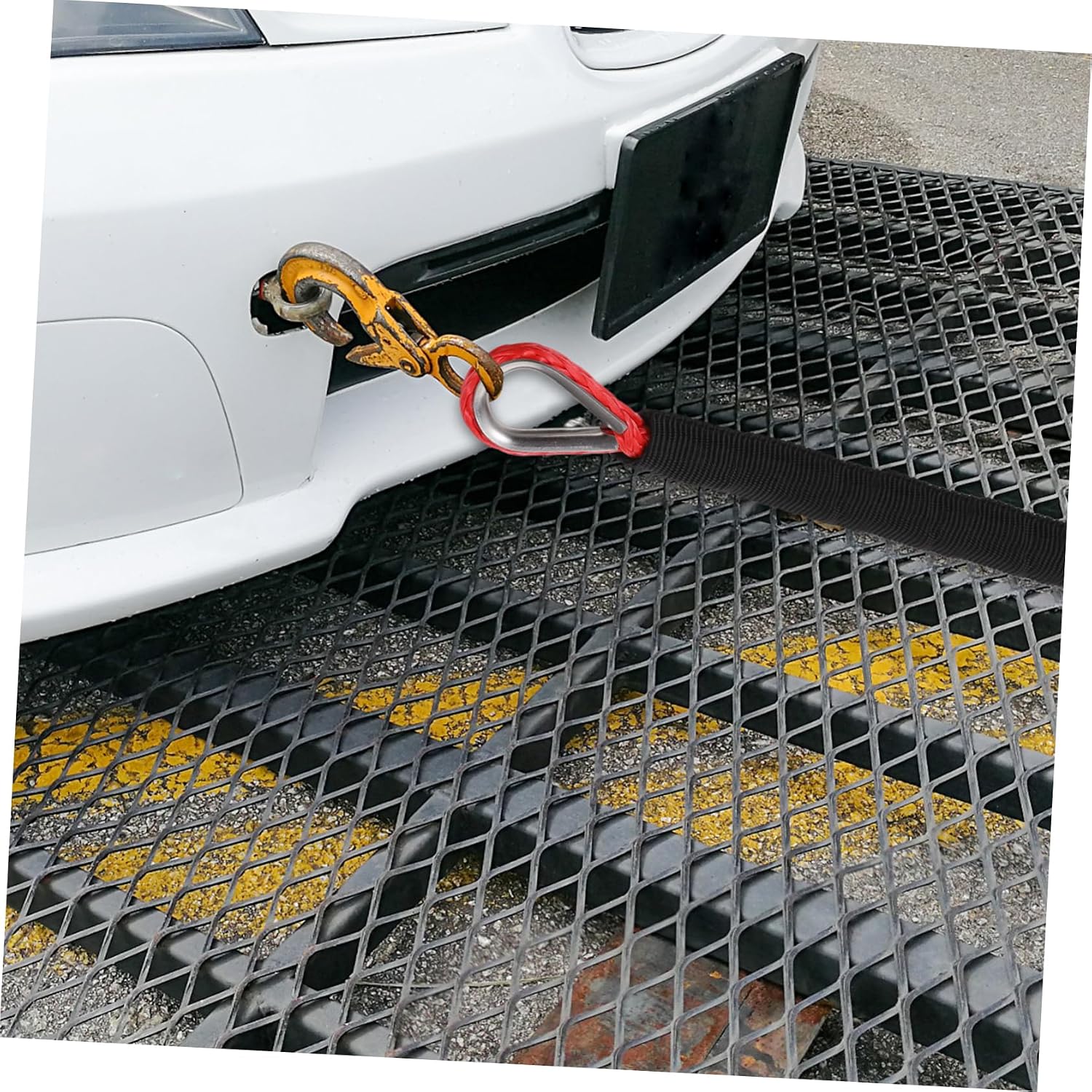 Alipis 1pc Heavy Duty Car Trailer Rope Electric Winch Strap for Vehicle Towing and and Tow Line for Trucks and Cars