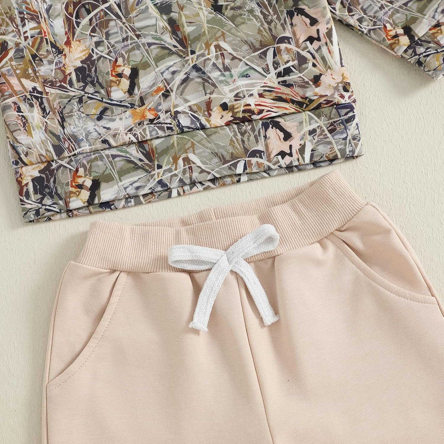 Mieeyali Toddler Kids Hunting Clothes Mallard Duck Half Zip Sweatshirt Camo Country Shirt Pants Set Fall Winter Outfits - Image 8