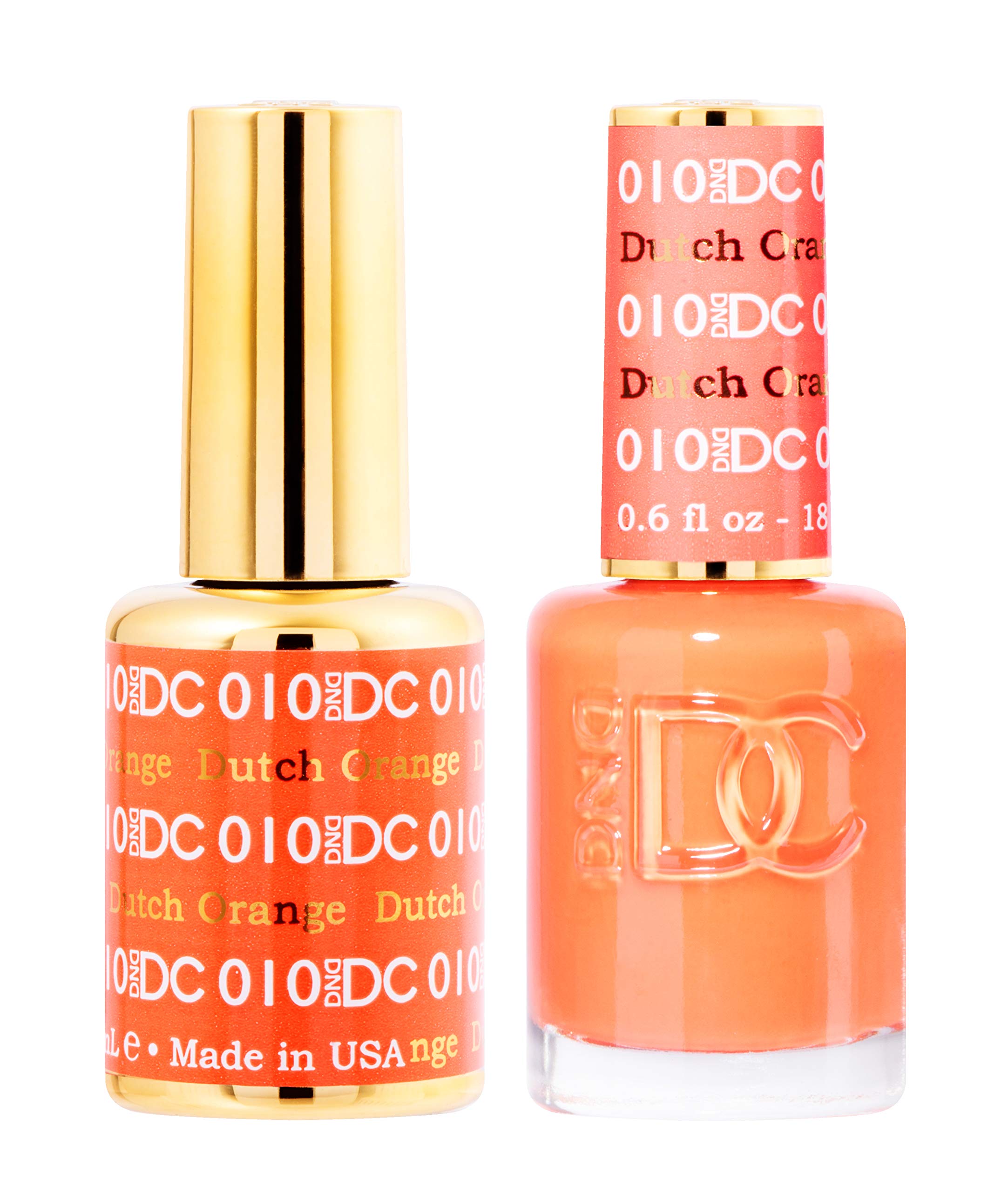 DND Premium DC Gel Set (DC 010 DUTCH ORANGE)