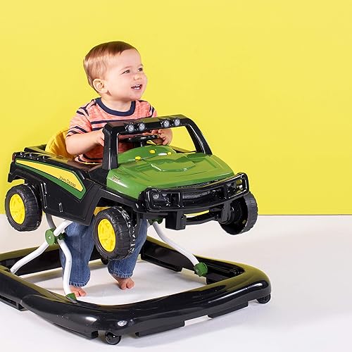 Miniatura 2 de Bright Starts John Deere Gator Maneras de jugar 4 en 1 para actividades de bebé verde a partir de 6 meses