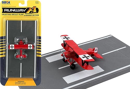 Daron Worldwide Trading Runway24 Se5 Baron Vehículo, rojo