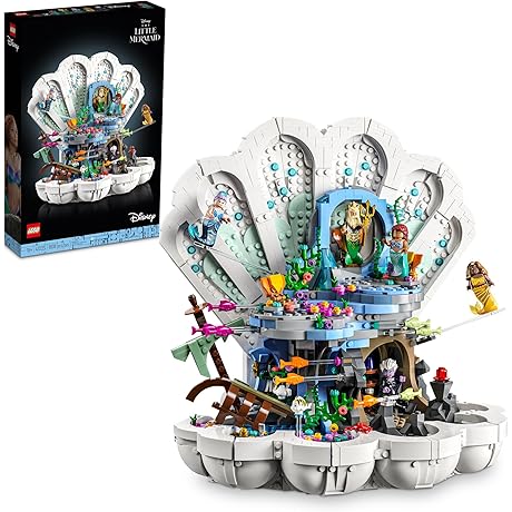 LEGO Disney: The Little Mermaid Royal Clamshell Building Set