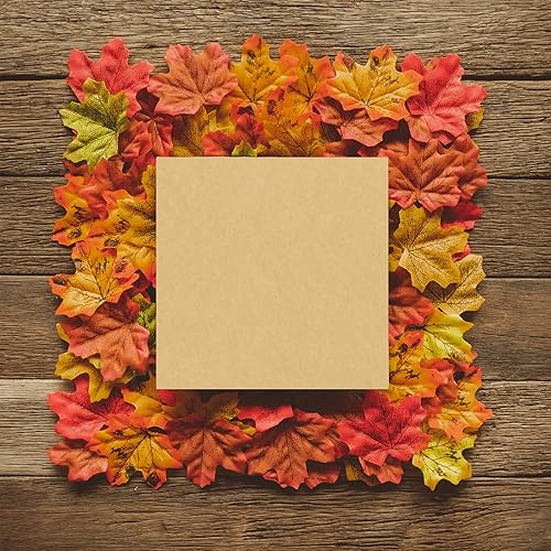 Miniatura 7 de Juego de 200 piezas de hojas de arce artificiales artificiales de bellota natural, minicono de pino, decoración de mesa de otoño, bellotas de