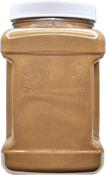 Golden Pearls 100-200 Micron Powder for Fry, Babies of Shrimp, Axolotls, Discus, Cichlids, Catfish, Tetras, Angel Fish, Guppies, Bettas, Goldfish, Corals, Reefs ...8oz Small Jar