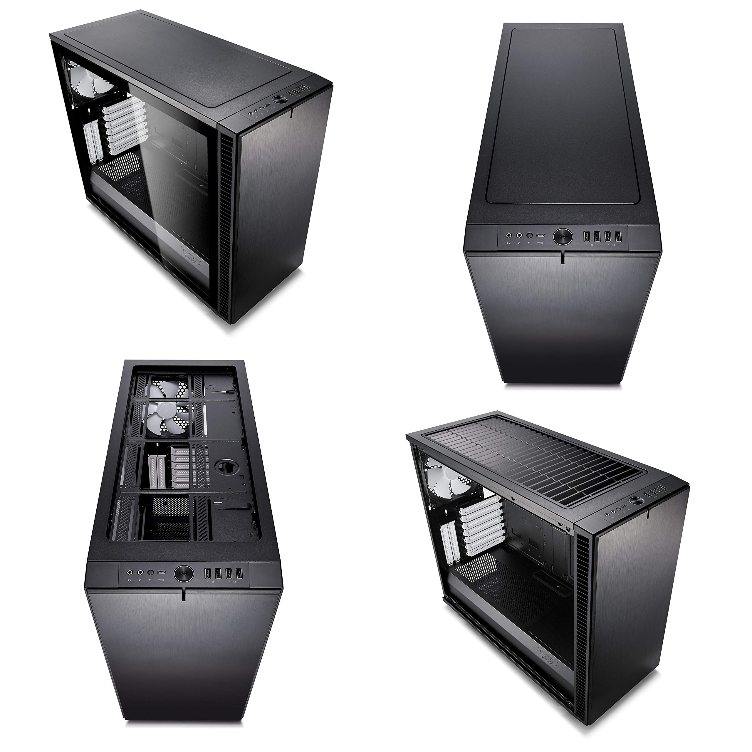 Amazon | Fractal Design Define S2 - Black Tempered Glass ミドル