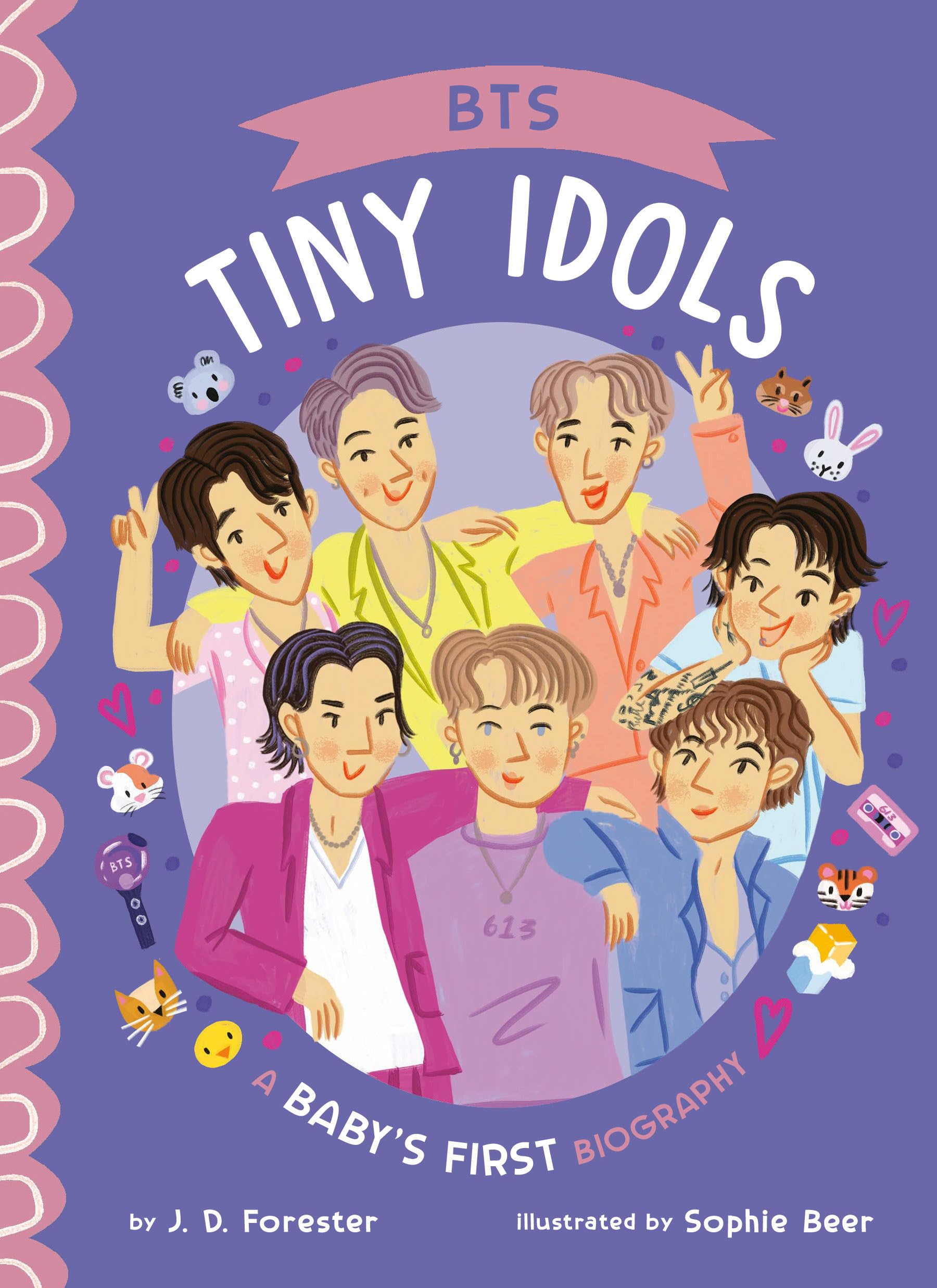 BTS: A Baby's First Biography by J. D. Forester (Board book)