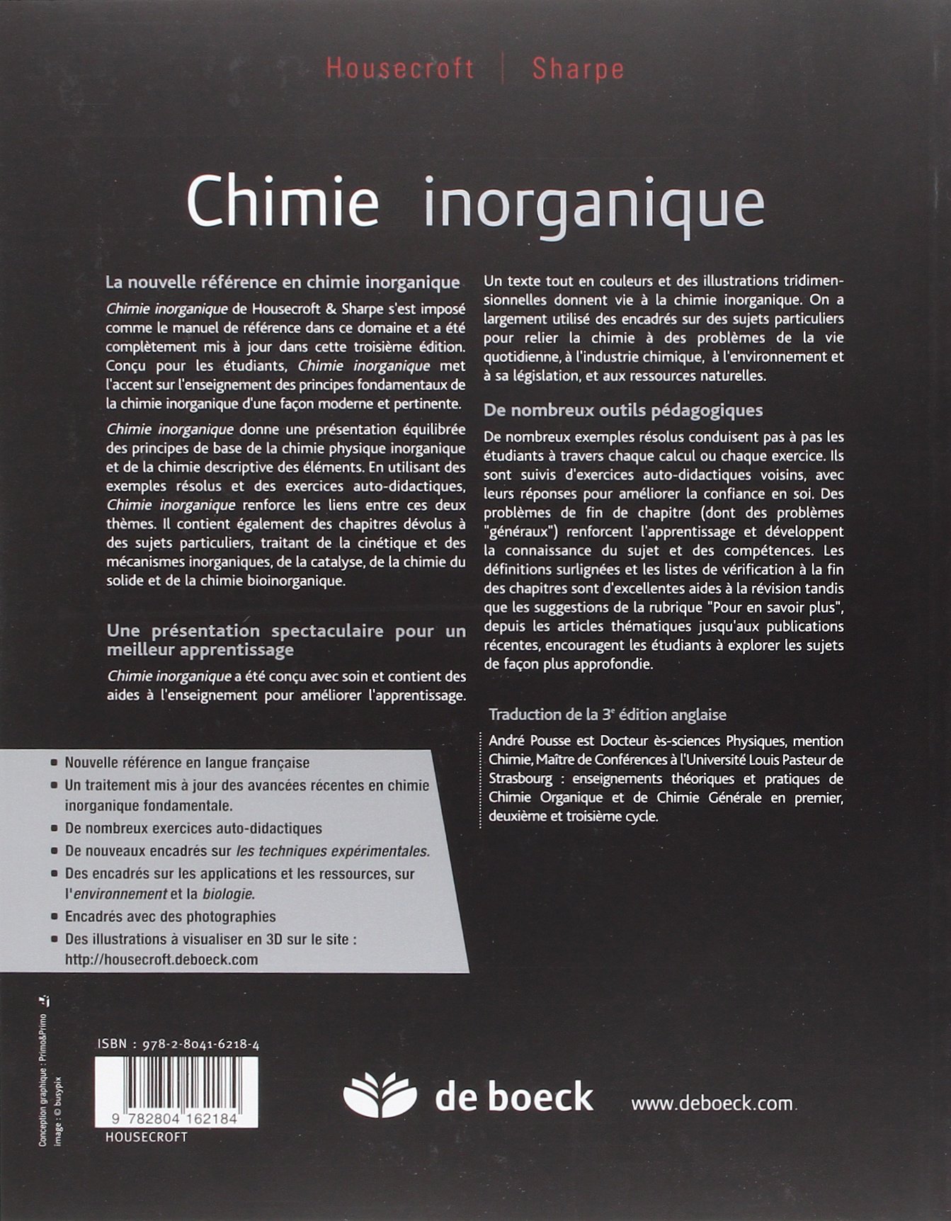 Chimie inorganique