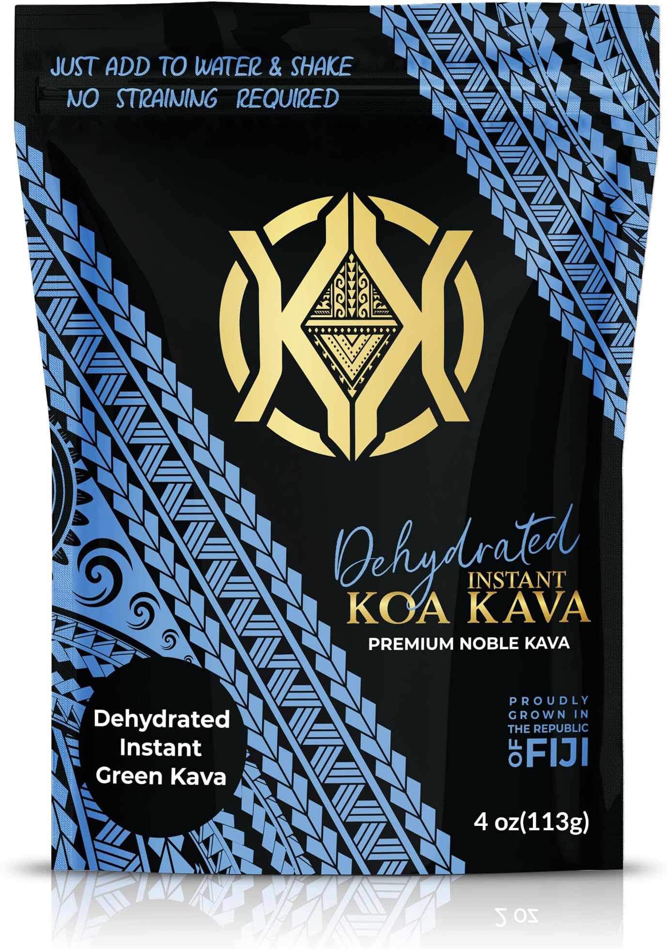 Koa Kava Dehydrated Instant Kava, Not Micronized, 4 oz (113g)
