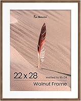 Vista 154 de Fun Memories Portarretratos de metal de 16 x 20 pulgadas con paspartú de 11 x 14 pulgadas, acabado de aluminio cepillado, parte delantera de vidrio