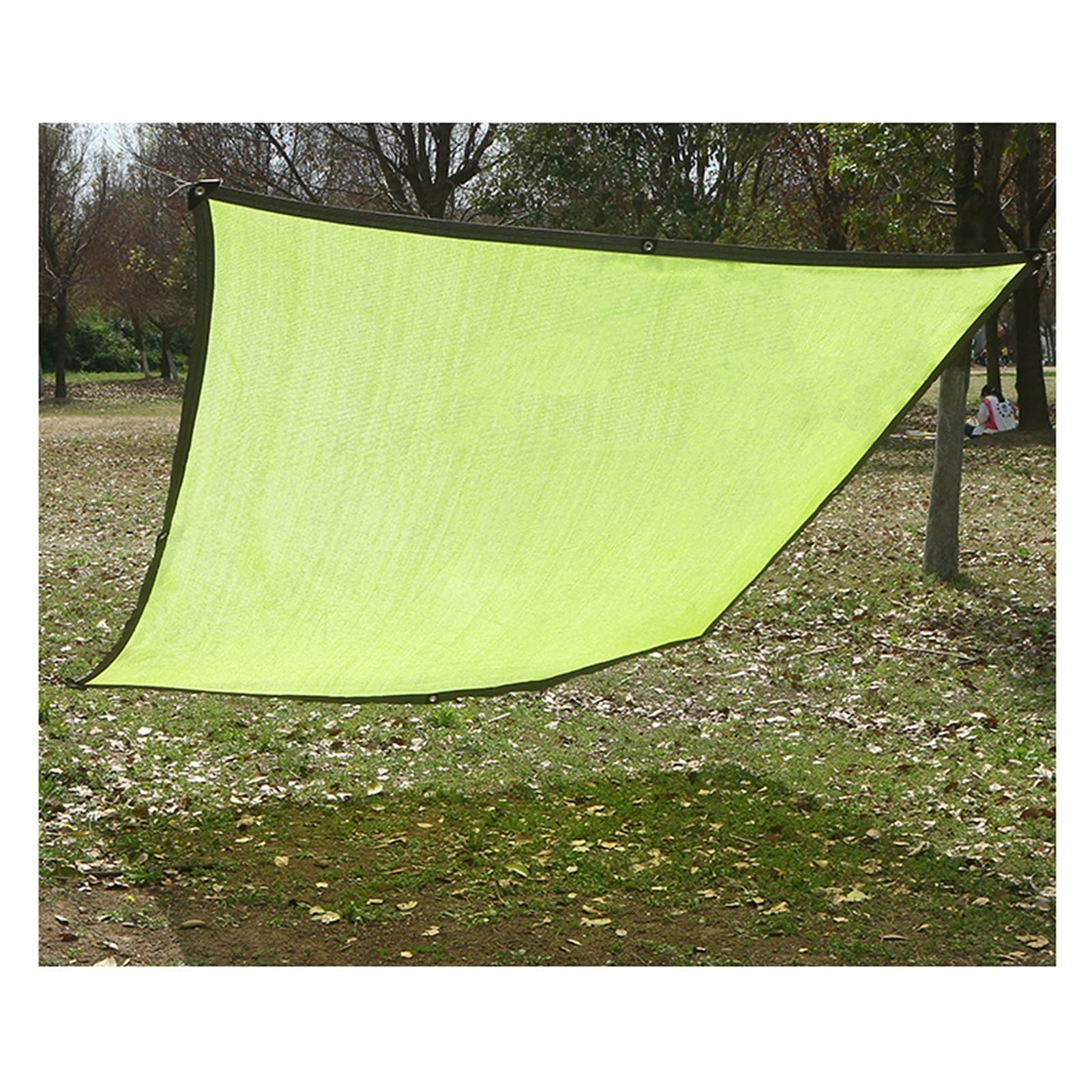 Tenda parasole verde in HDPE anti UV, per copertura di piante da laghetto di pesci, rete ombreggiante per esterni, per giardino, balcone, auto, protezione dal sole, dimensioni personalizzabili