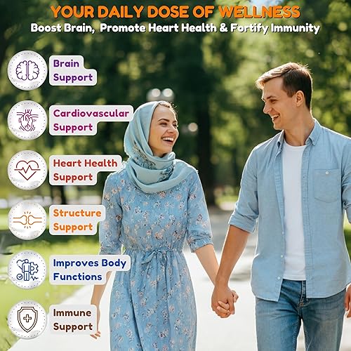 Miniatura 3 de Gomitas veganas Omega 3 para adultos | Sin eructos de aceite de pescado | 60 gomitas | A base de plantas con aceite de chía, algas | Omega 3 6 9 con