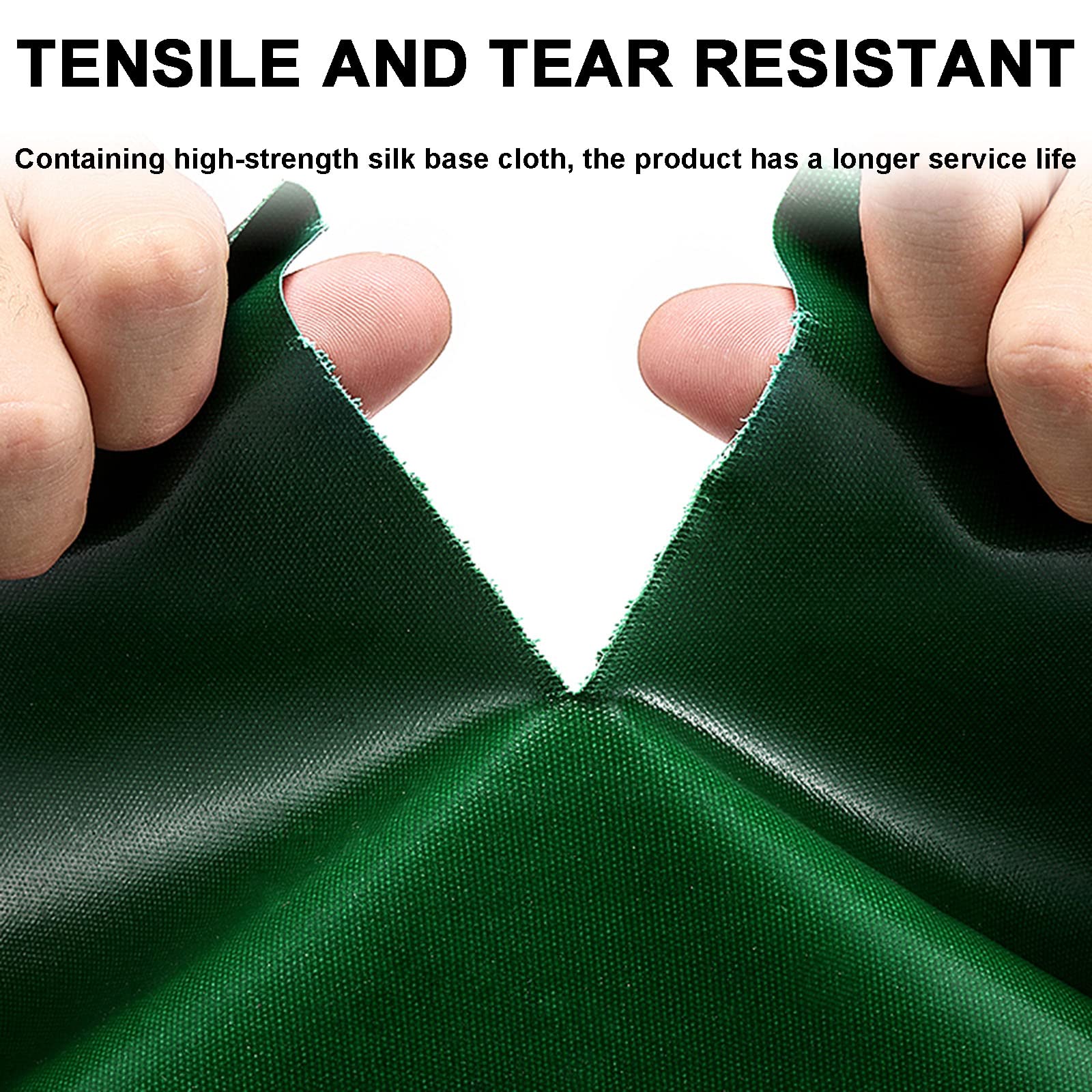 Green Mesh Tarpaulin With Eyelets + 6 Free Bungees - Waterproof Cover For Outdoor Use