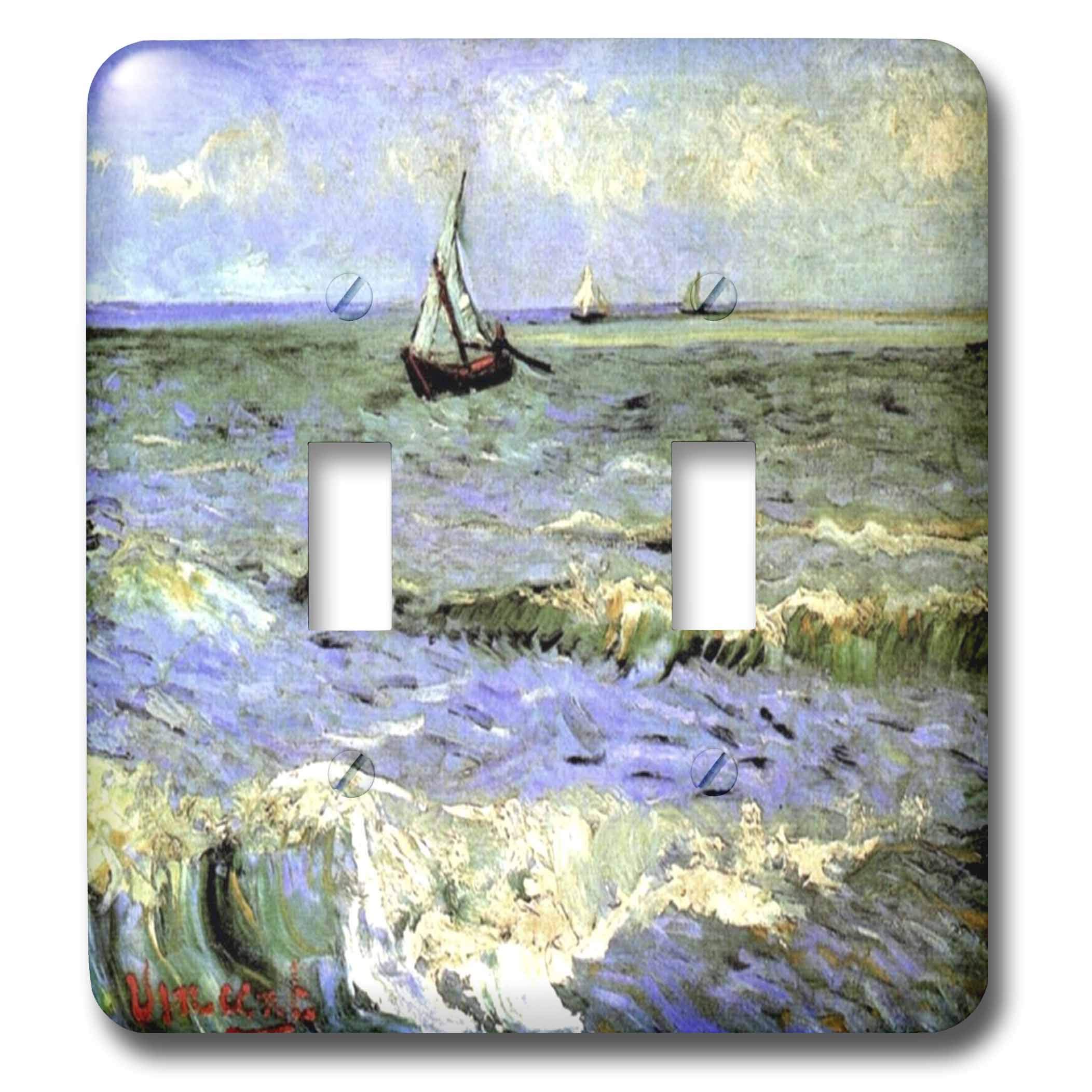 Interrupteur à baïonnette Van Gogh Seashore : élégance artistique 3dRose