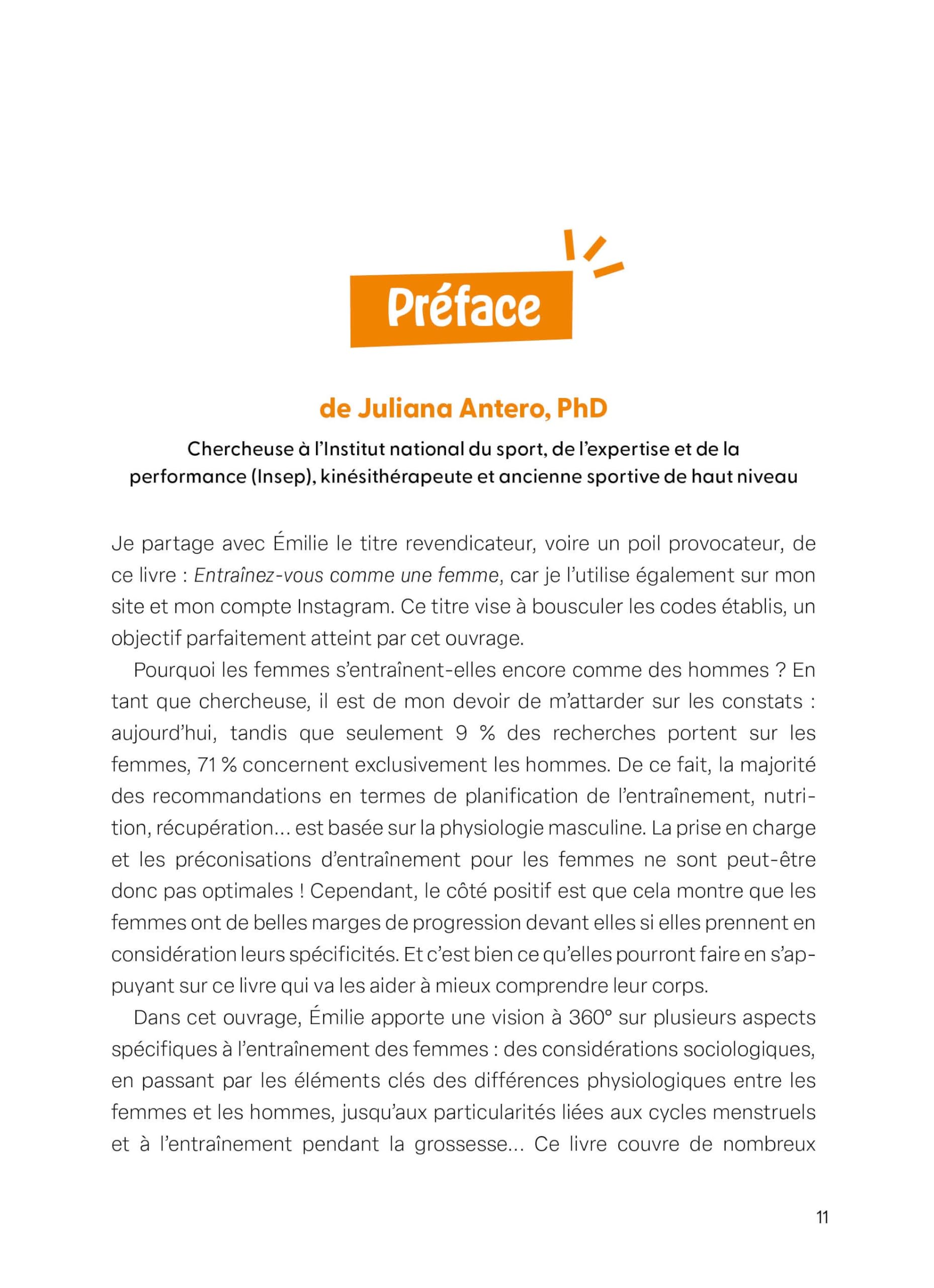 Entraînez-vous comme une femme - Pas comme un homme: Votre physiologie est unique, faites-en une alliée pour plus de performances, moins de blessures, une meilleure santé