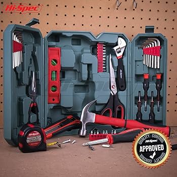 Amazon.com: Hi-Spec 49pc - Comprehensive Tool Set for Home