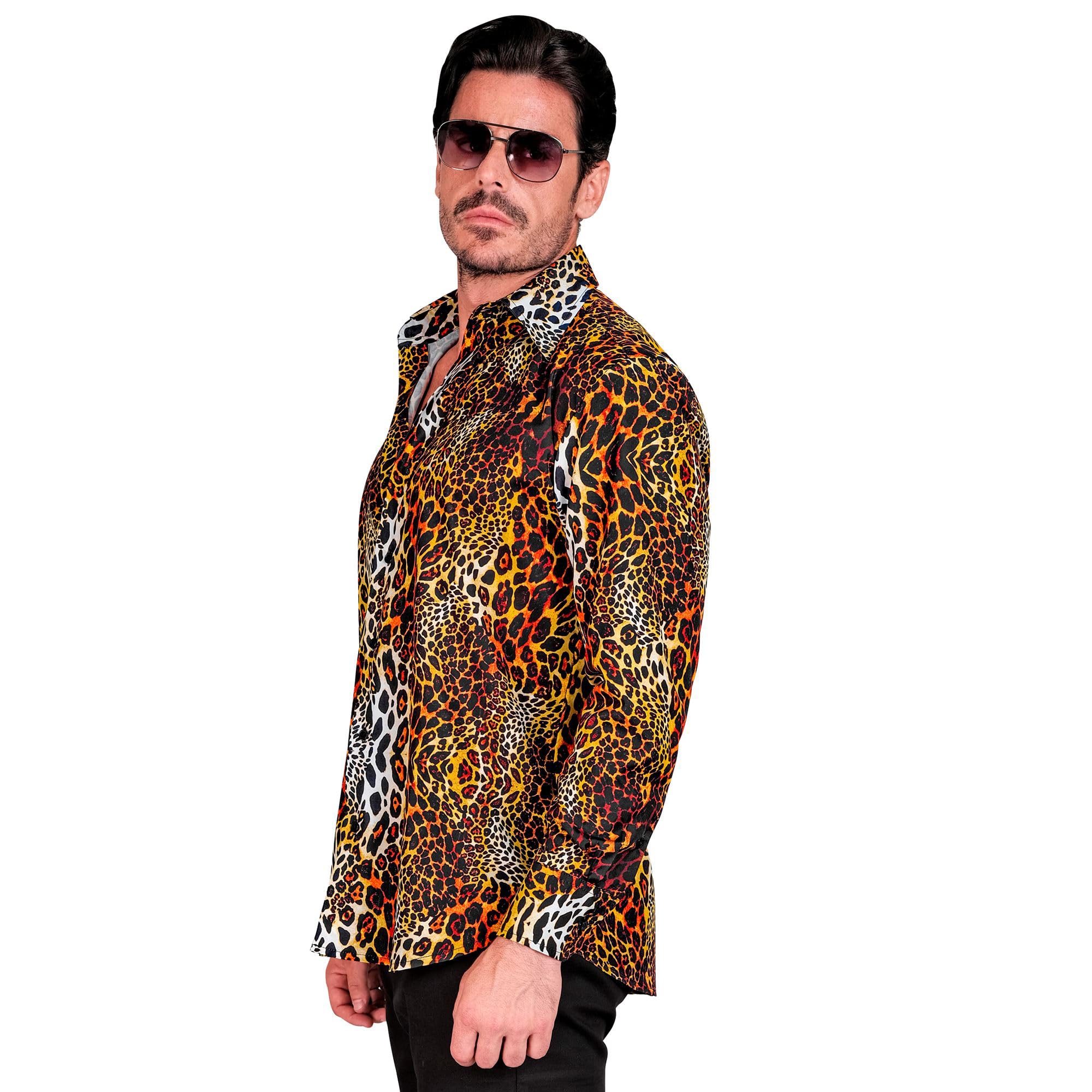 W WIDMANN MILANO Party Fashion - Camisa Party Fashion, Manga Larga, Camisa Hombre, Showmen, Disfraces