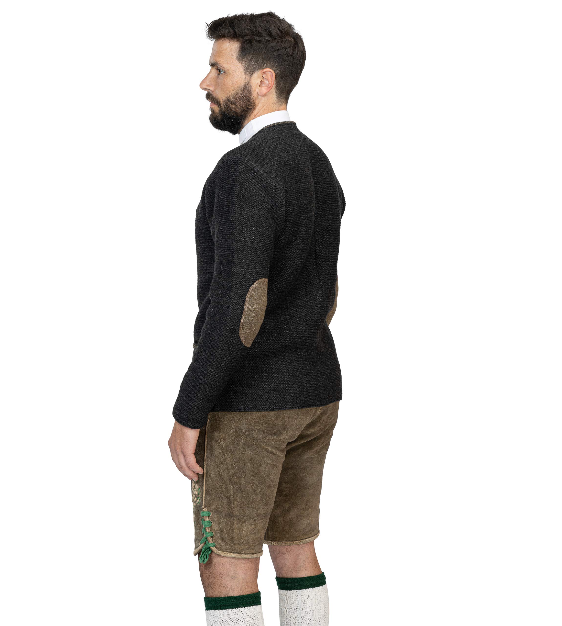 Anton - Cardigan da uomo di alta qualità, in lana