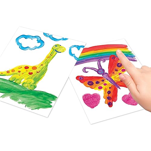 CraZArt Washable Kids Finger Paint Bulk Pack 8ct
