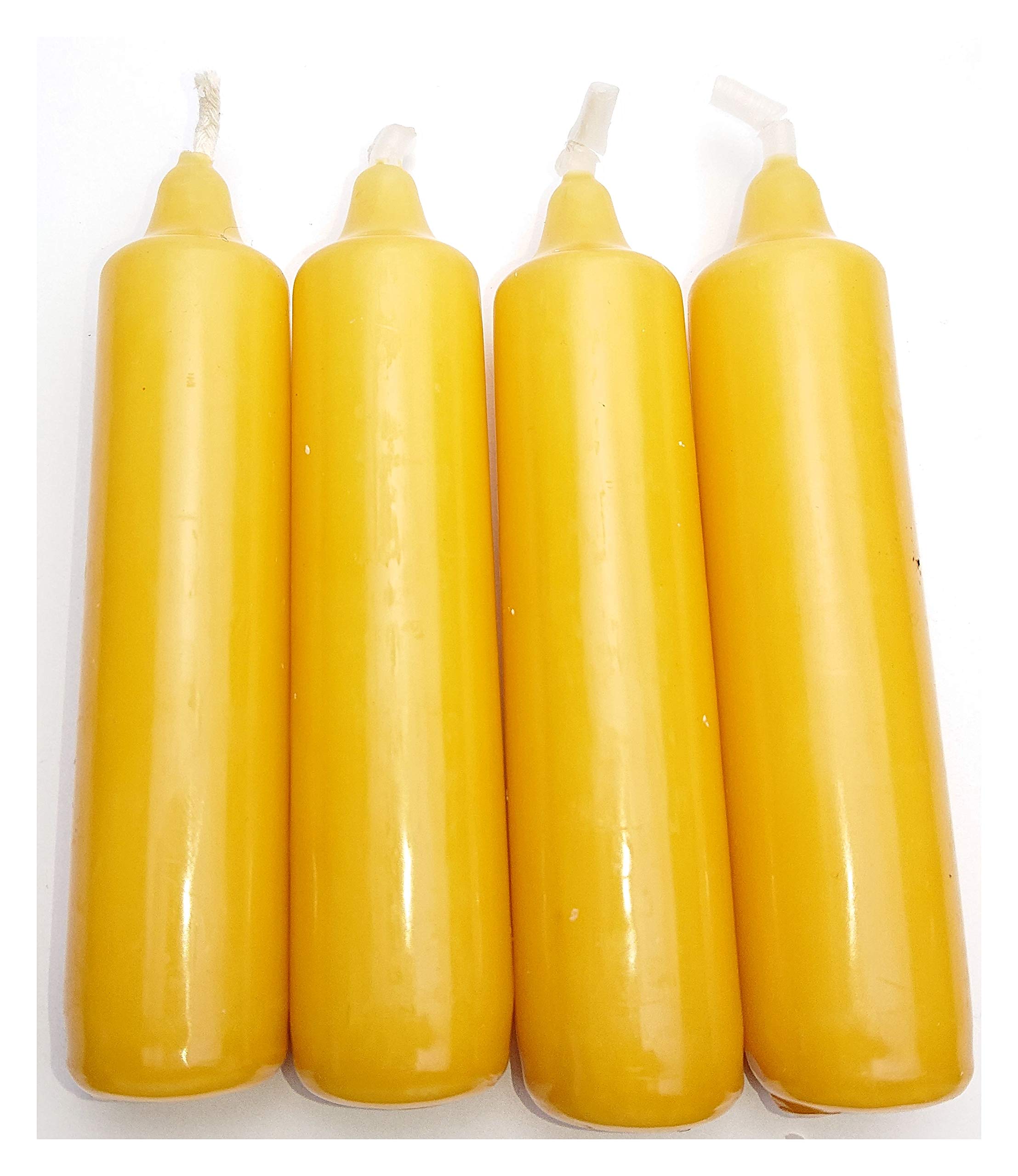 Sparpackung 25 x 4 Kerzen Adventskerzen natur Größe 20x105mm AK 4-18/500 Baumkerzenapog-Versand