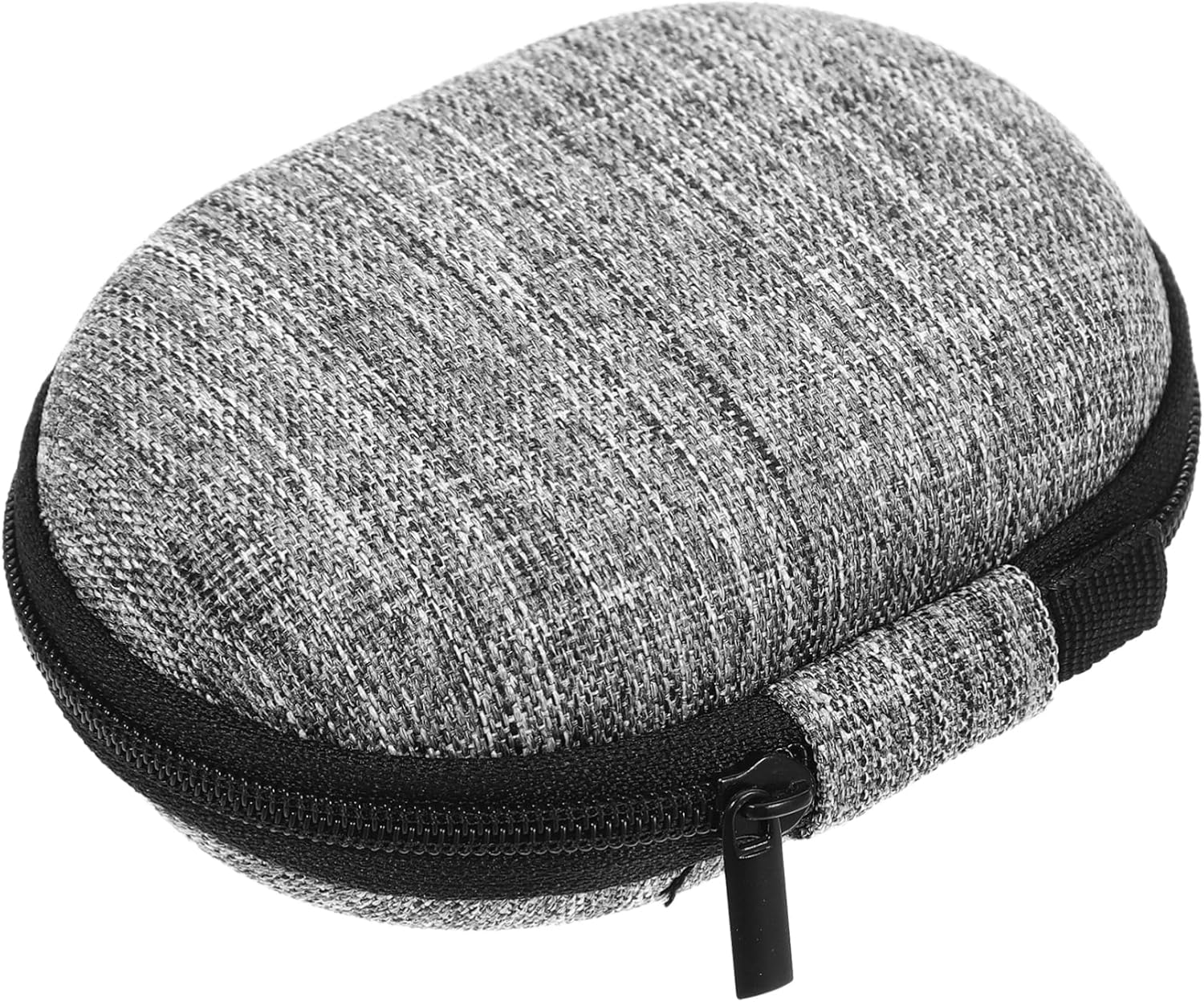 Healvian Material Portable Data Cable Storage Box Cable Organiser Bag for Travel Earphone Pouch Cord Organizer Power Case Grey