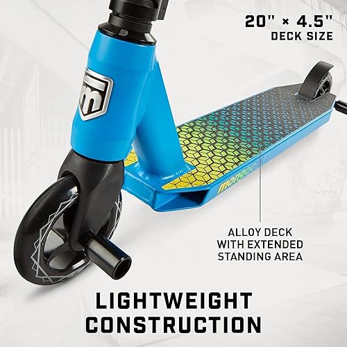 Miniatura 2 de Mongoose Rise - Patinete de acrobacias de estilo libre para jóvenes y adultos, ruedas de alto impacto de 4.331in, agarres estilo bicicleta, cubierta