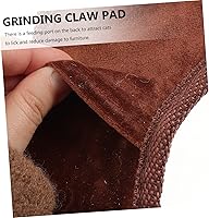 Vista 6 de Alfombrilla protectora para rascar con forma de pez, para gatos, duradera y versátil, color aleatorio, 1 ud