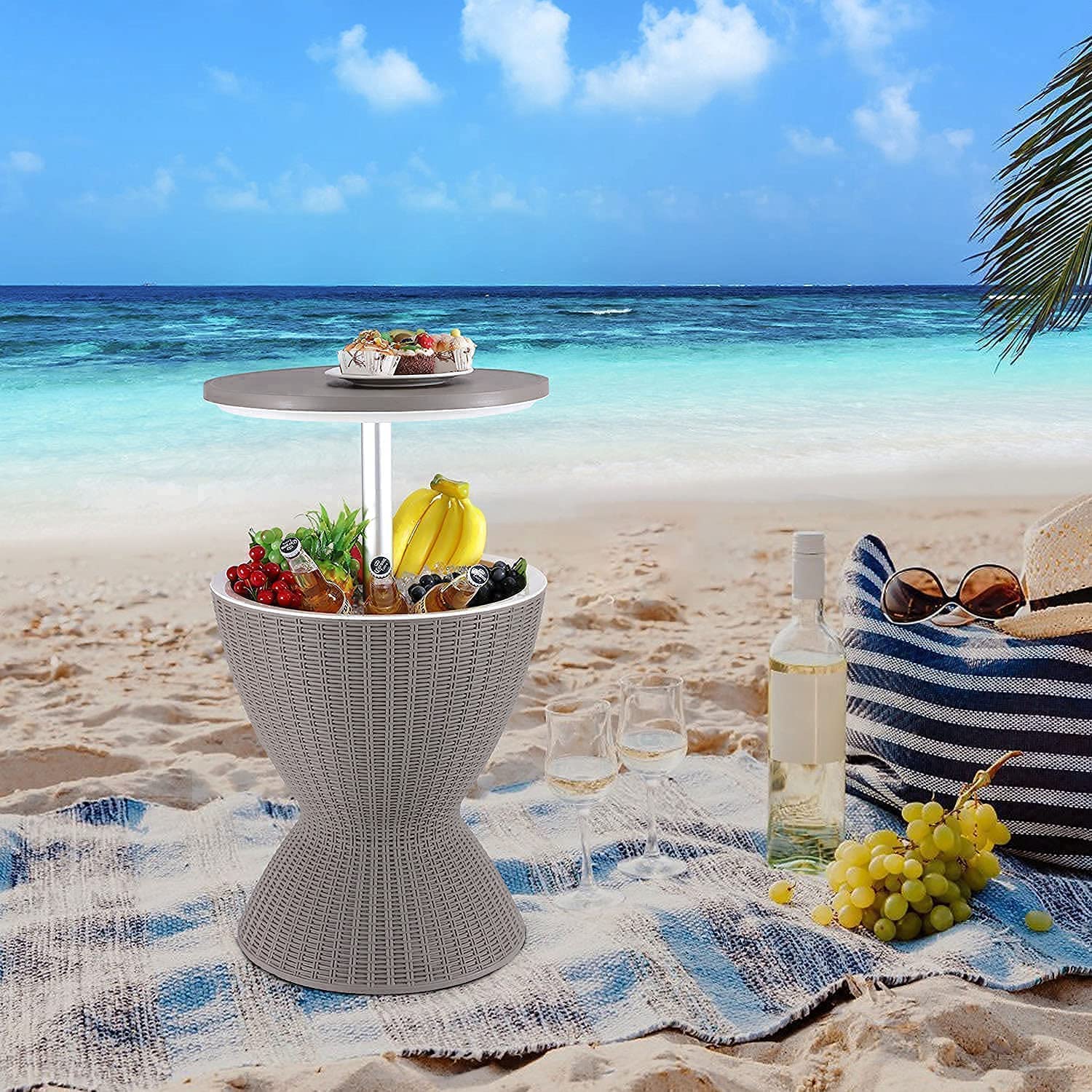 Buy Furnivilla Outdoor Patio Cooler Outdoor Patio Furniture and Hot Tub