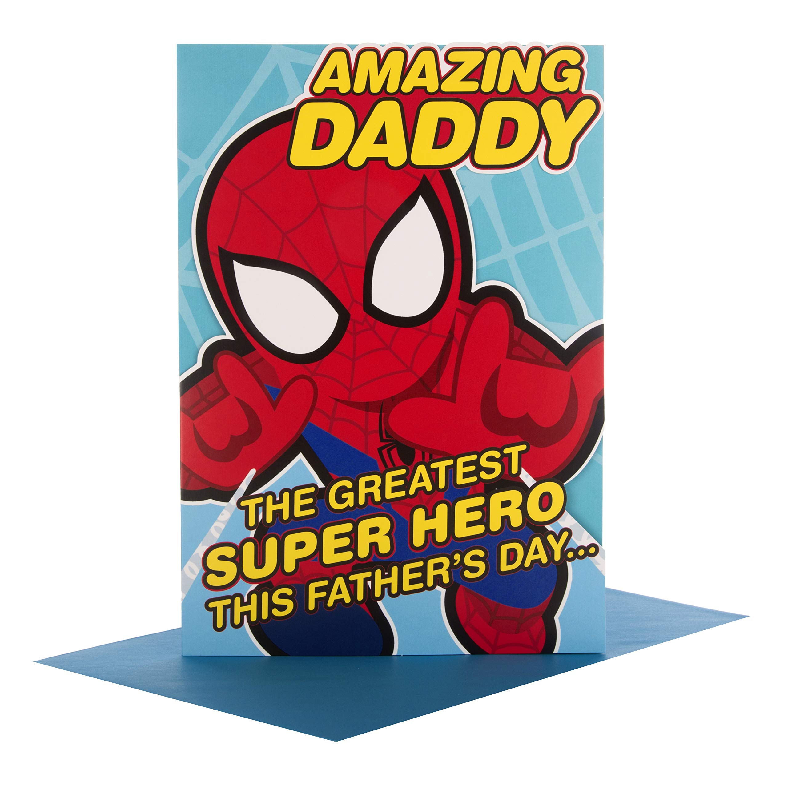 HallmarkFather's Day Card Daddy by Hallmark | Spiderman | Super Hero - Medium