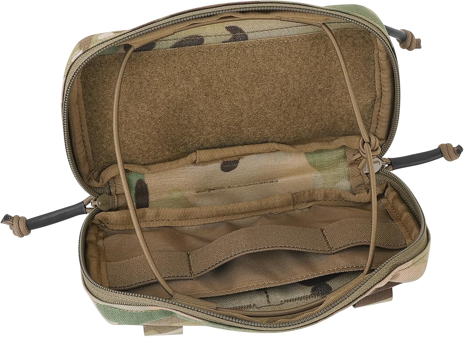 KRYDEX Tactical Mini Admin Pouch with Molle GP Pouch Modular Pouch Utility Fanny Pack for Vest and Chest Rig