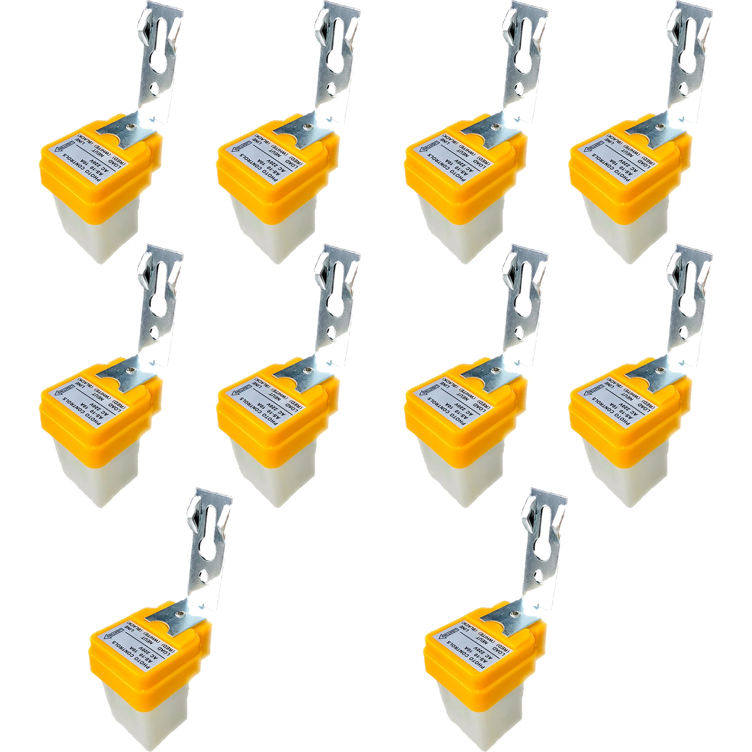 AS-10 230 Volt AC, 10A Auto Day Night ON/Off Switch, Photocell LDR Sensor Switch for Street Light, Lamps, Etc. Water Proof Lighting Switch Electrical Switch (Pack of 10)-image-13